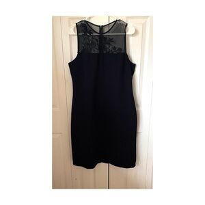 Women’s Black Dress Scarlett Dress with Halter Neckline Size 16